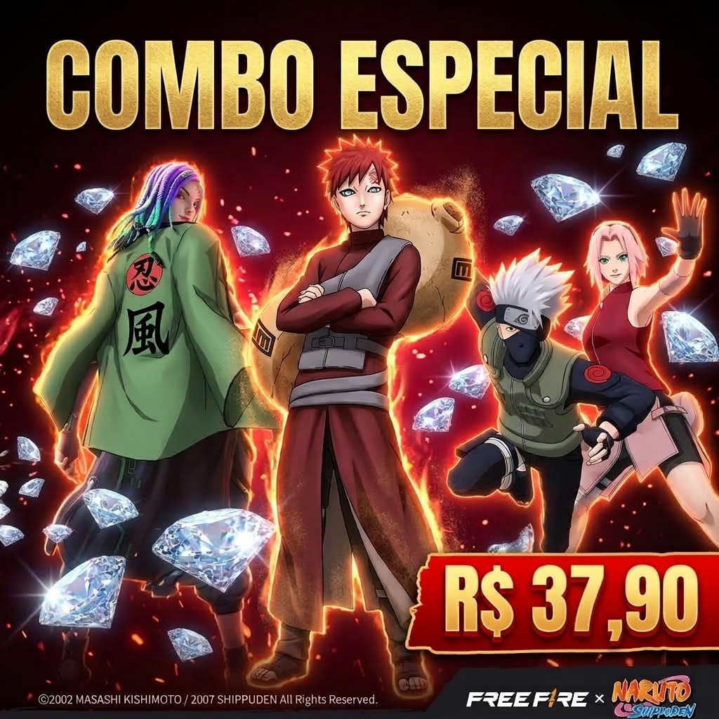 Combo Especial Skins + Diamantes