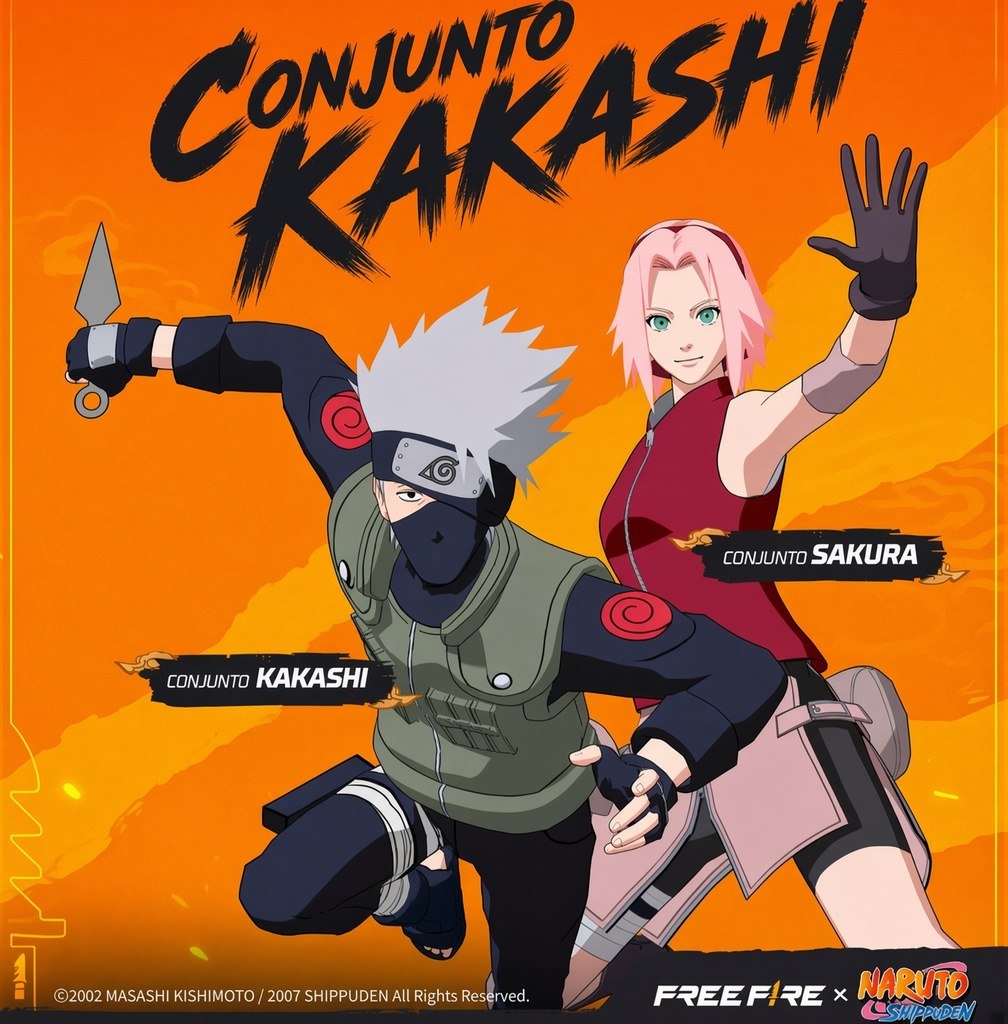 Pacote Kakashi e Sakura